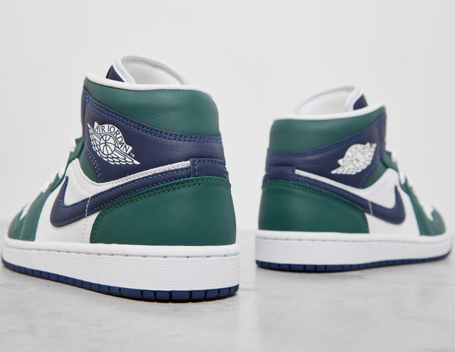 W AJ1 MID SE GRN/NVY/WHT