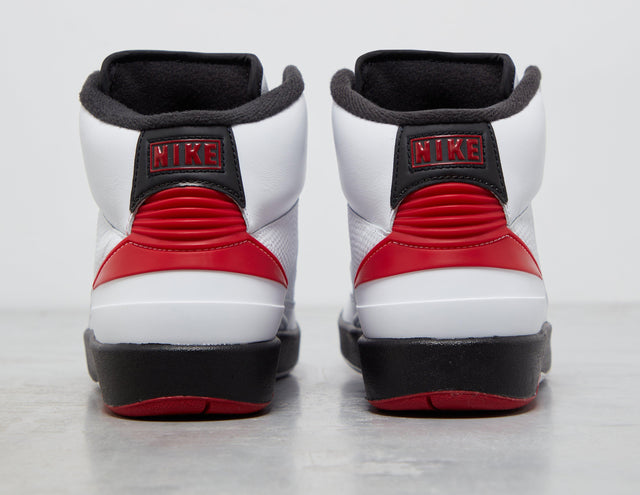 AJ2 WHT/RED/BLK BG