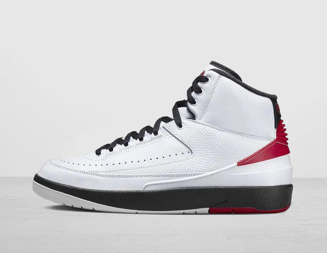 AJ 2 WHT/RED/BLK