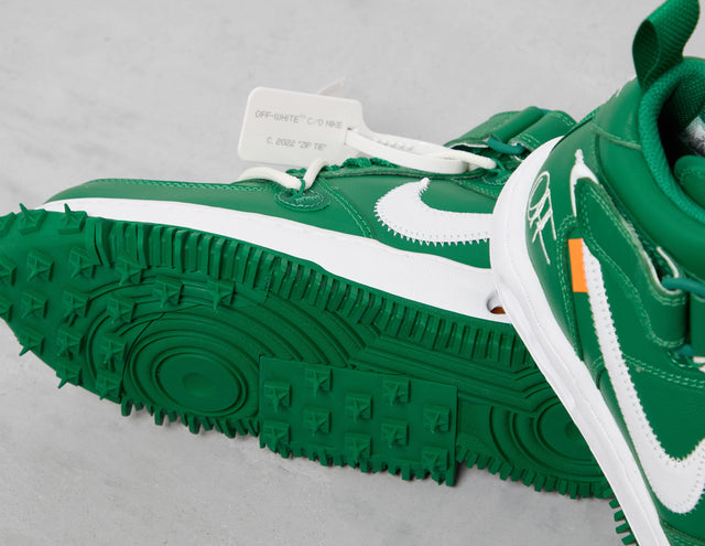 #!AF1 MID QS OW GRN/WHT