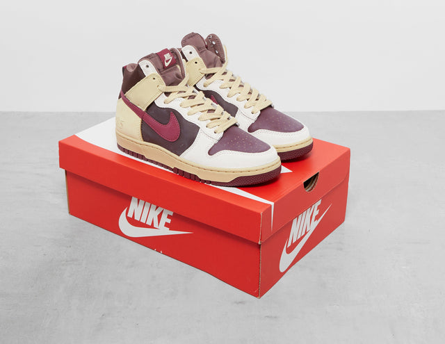 W DUNK HI 1985 BWN/PURP