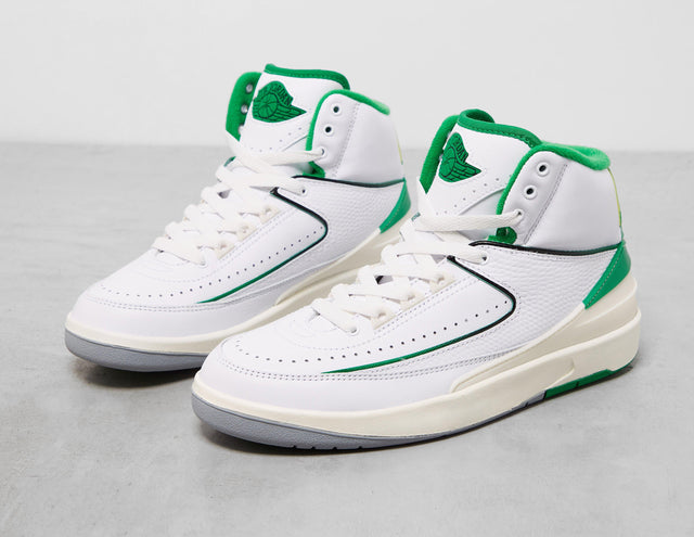 AJ 2 WHT/GRN