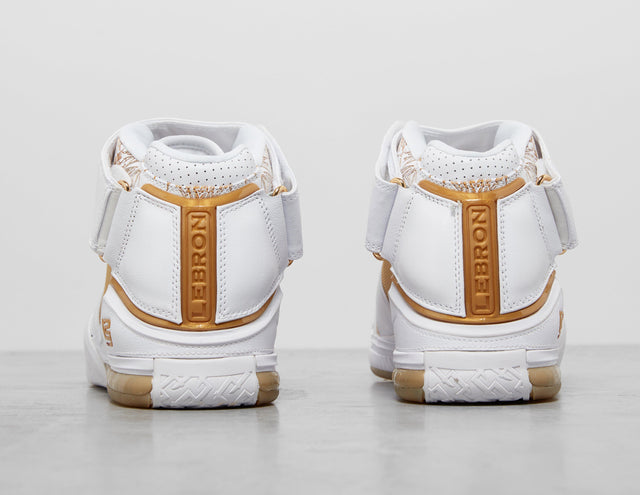 ZM LEBRON II QS WHT/GLD