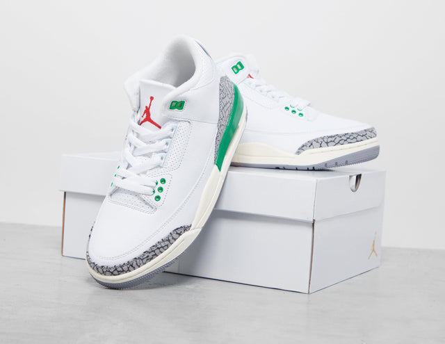 W AJ 3 R WHT/RED/GRN