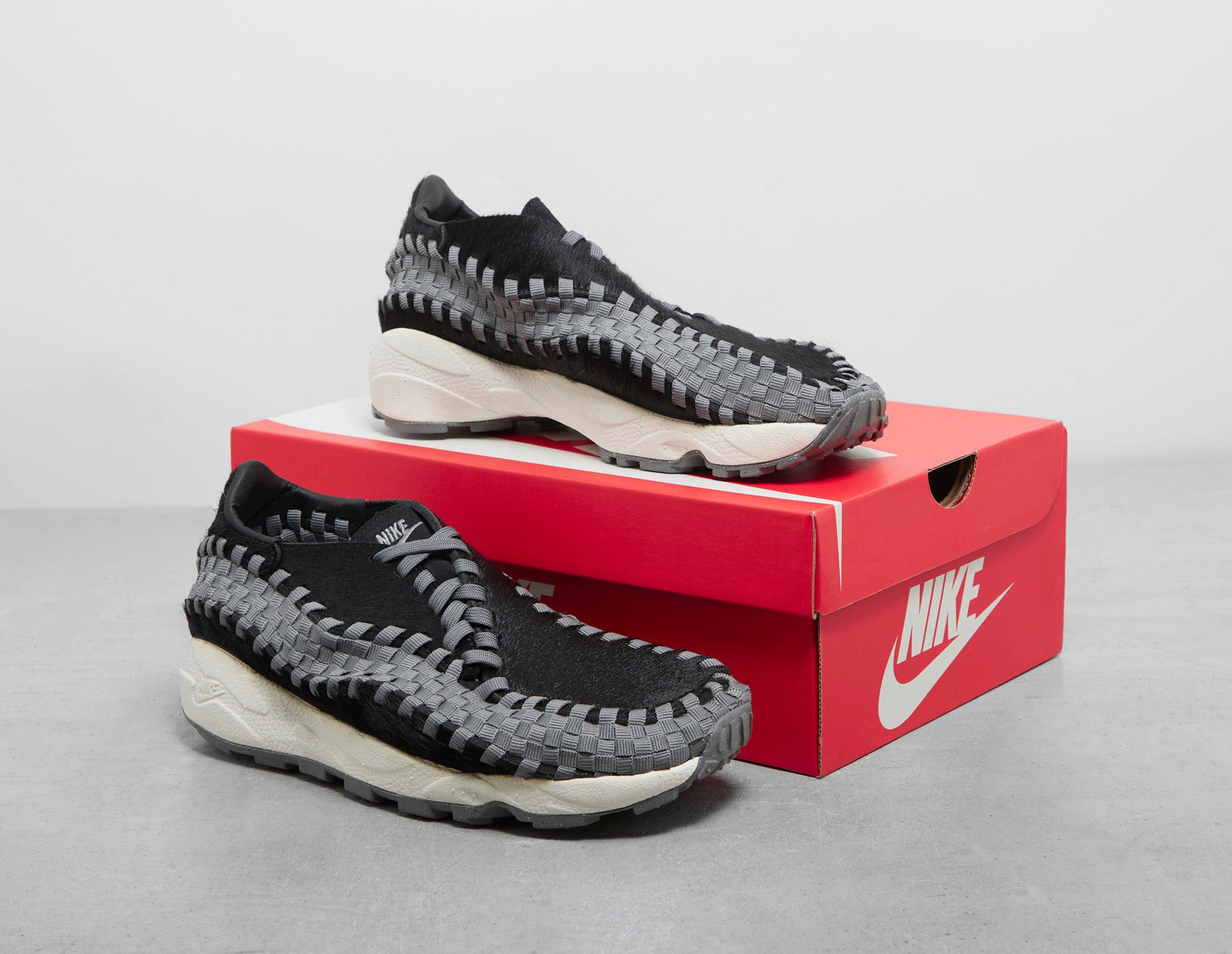 W FOOTSCAPE WVN BLK/GRY/S