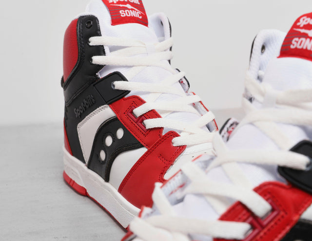 SONIC HIGH BMS WHT/RED