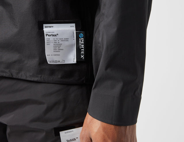 PERTEX 3L RAIN JACKET BLK