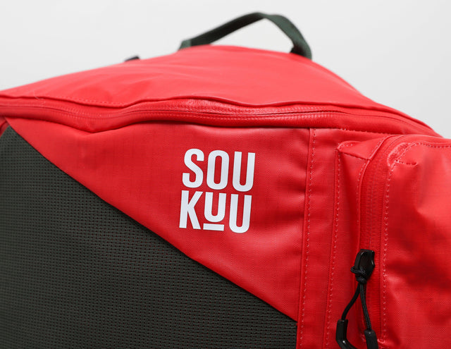 !TNF X PU WAISTPACK RED