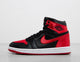 W AJ 1 HI BLK/RED/BLK