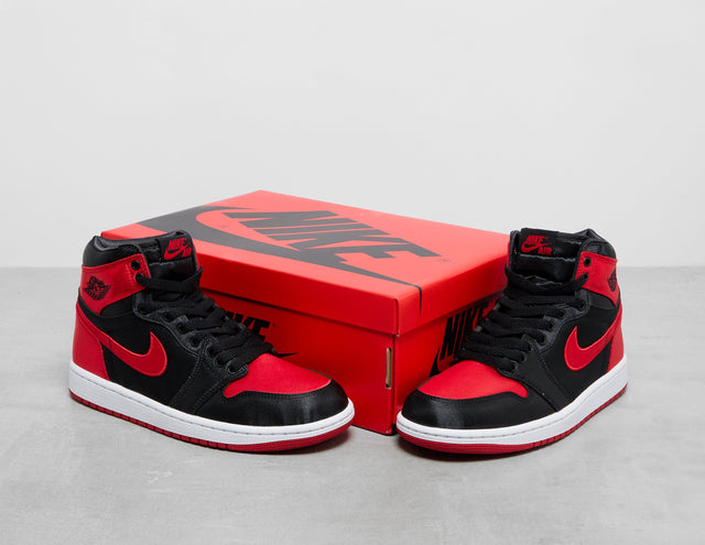 W AJ 1 HI BLK/RED/BLK