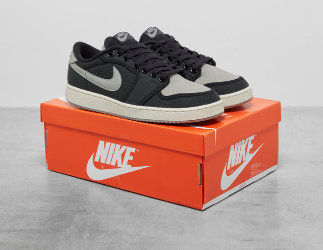 #AJ 1 LO KO QS BLK/GRY/SA