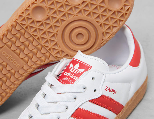 SAMBA WHT/RED/GUM
