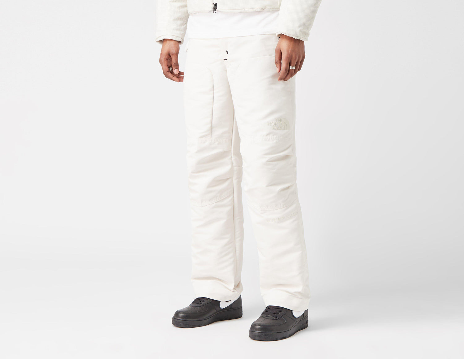 !ST SMEAR PANTS WHT