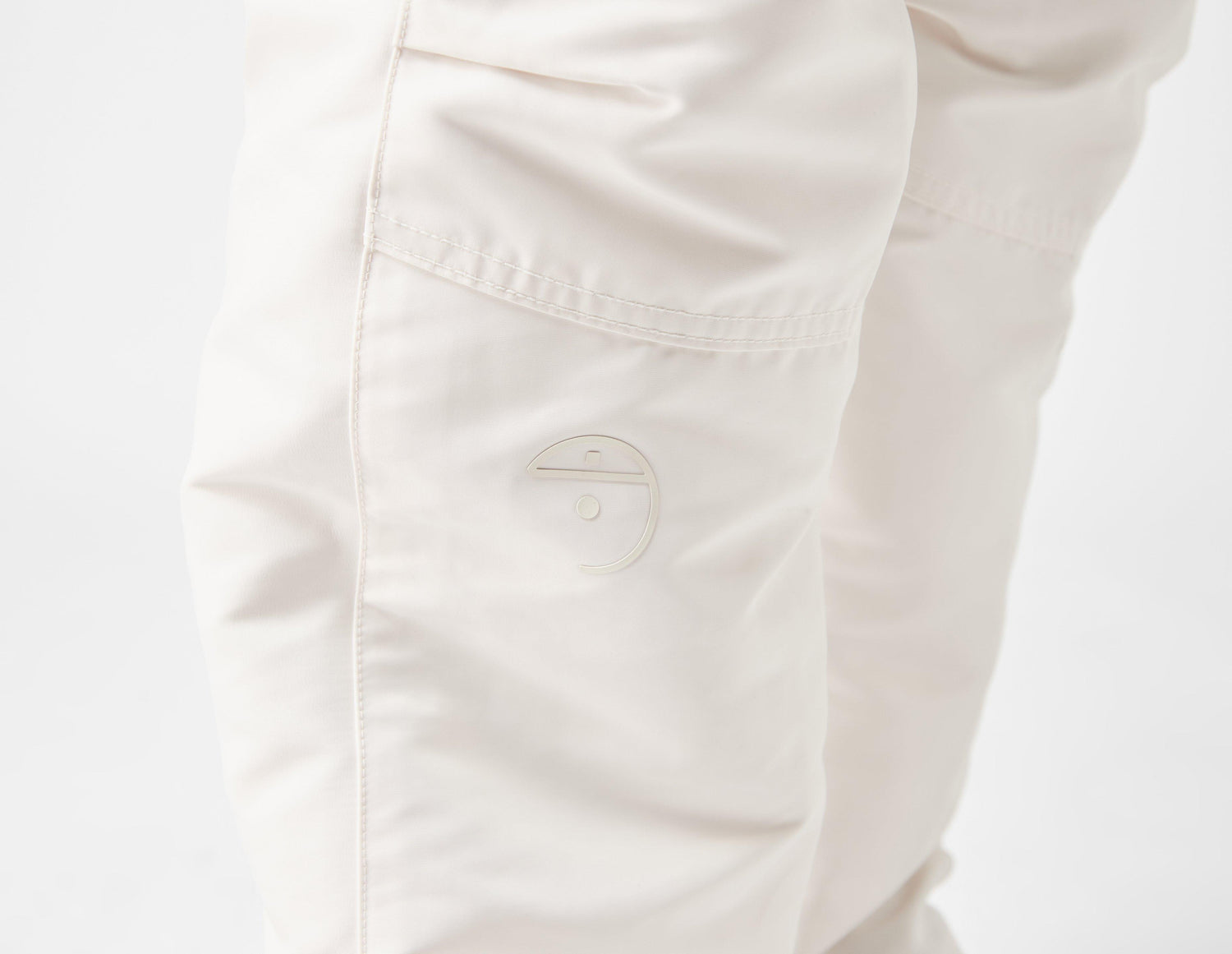 !ST SMEAR PANTS WHT