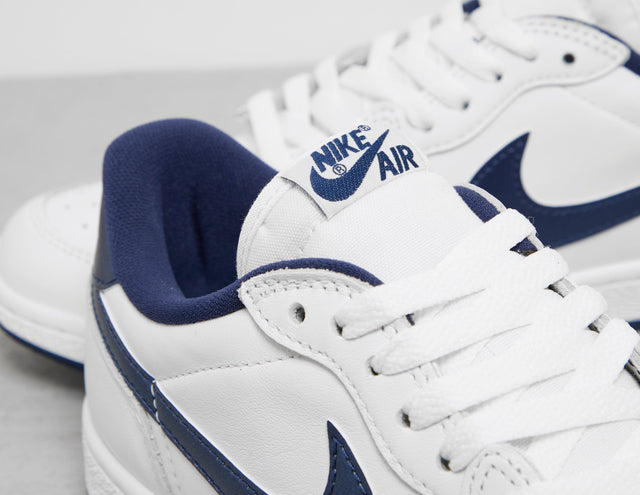 AJ 1 LO 85 WHT/NVY/WHT