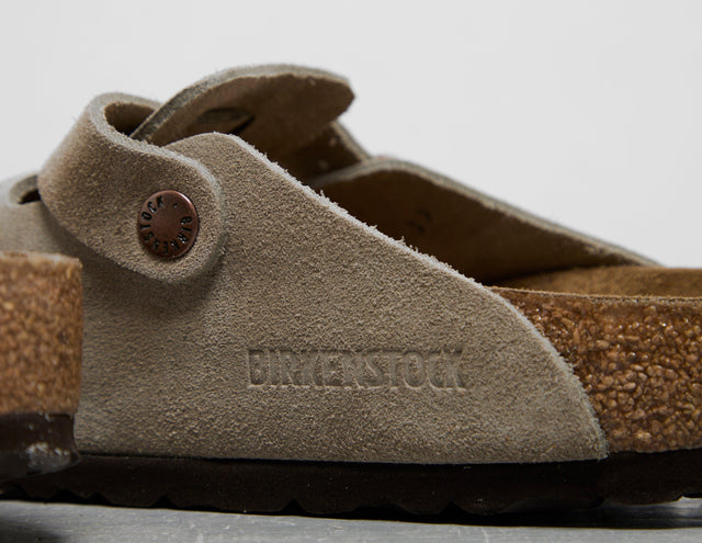 BOSTON CLOG TAUPE/BLK
