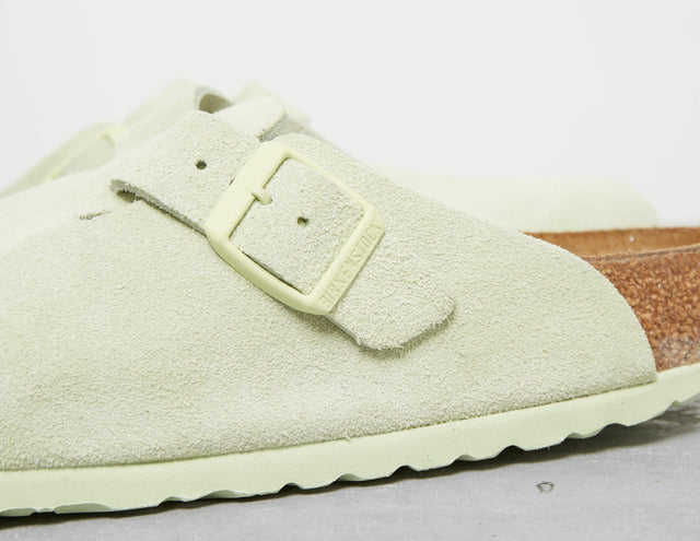 BOSTON CLOG SUEDE LIME /L