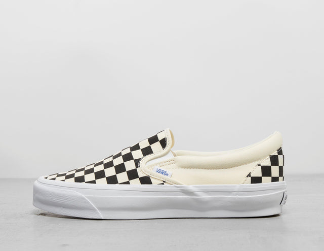SLIP ON RE 98 CHECK BLK/W