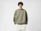 !FOG SUEDE FLC CREW GRY