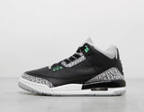 AJ 3 BLK/GRN/GLW