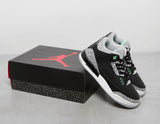 AJ 3 BLK/GRN/GLW