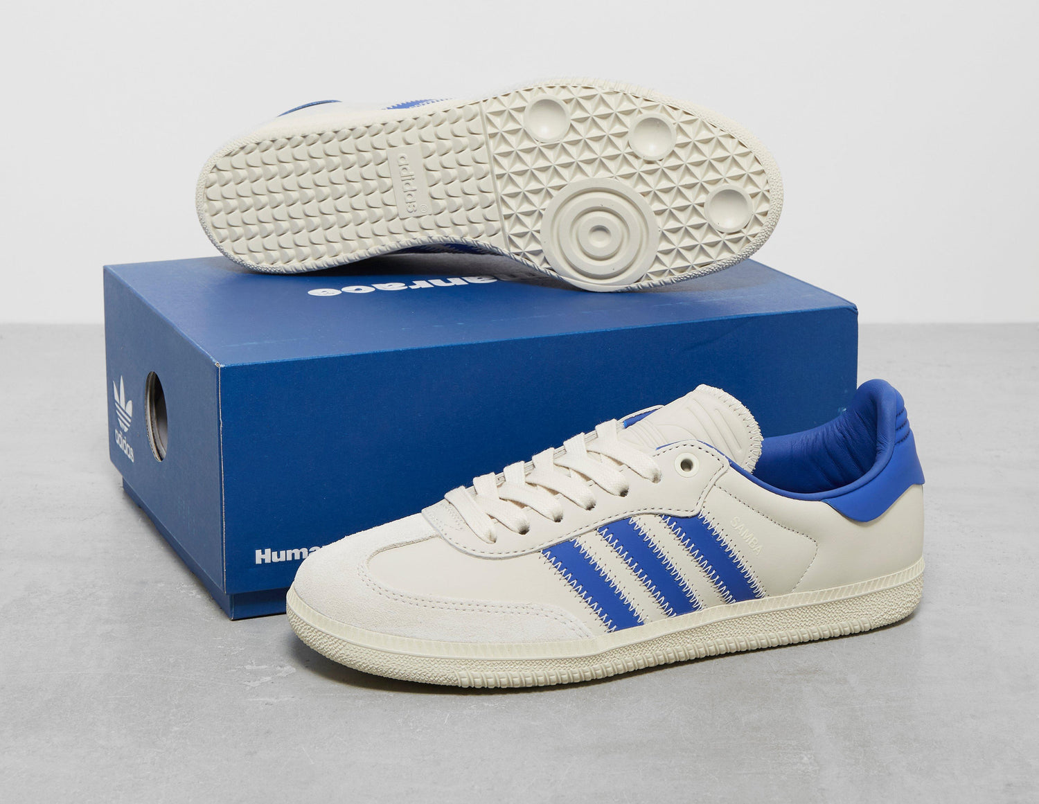 !SAMBA HR WHT/BLU/WHT