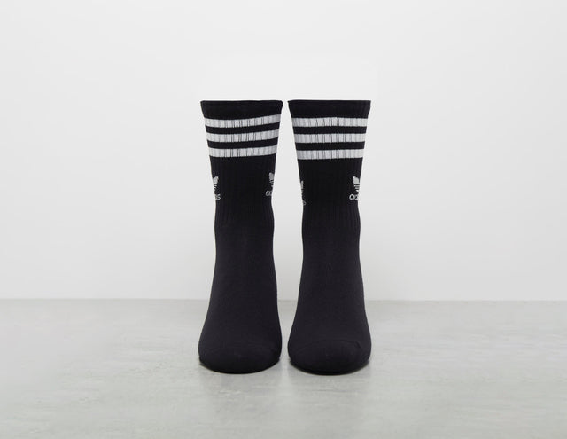 3PK CREW SOCK BLK