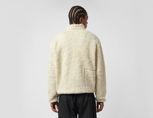 HZIP PILE FLEECE NAT