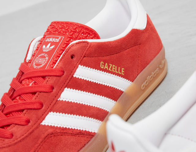 GAZELLE IND RED/WHT/GUM