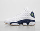 AJ 13 WHT/NVY/WHT