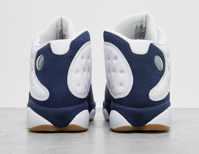 AJ 13 WHT/NVY/WHT