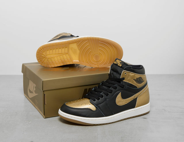 AJ 1 HI RM BLK/GLD/BLK
