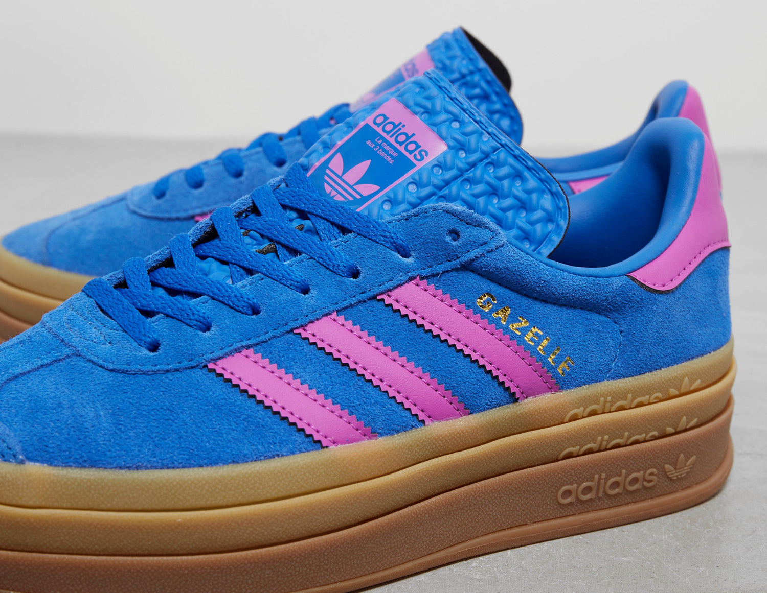 GAZELLE BOLD BLU/PUR/GUM