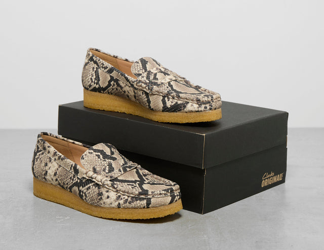 !WALLABEE LOAFER SNK GRY/