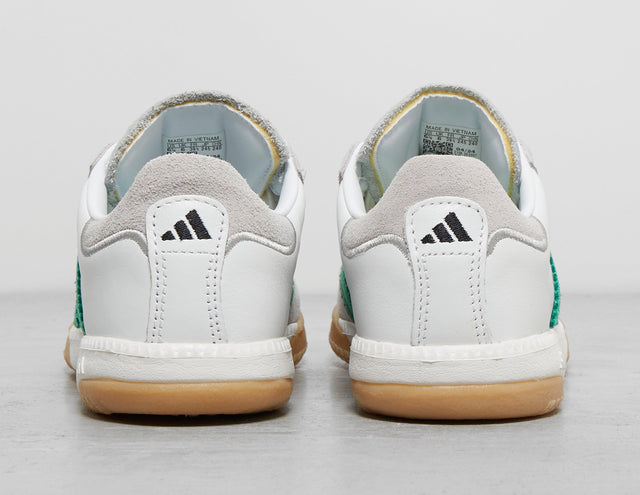 !SAMBA MN WHT/GRN-GUM