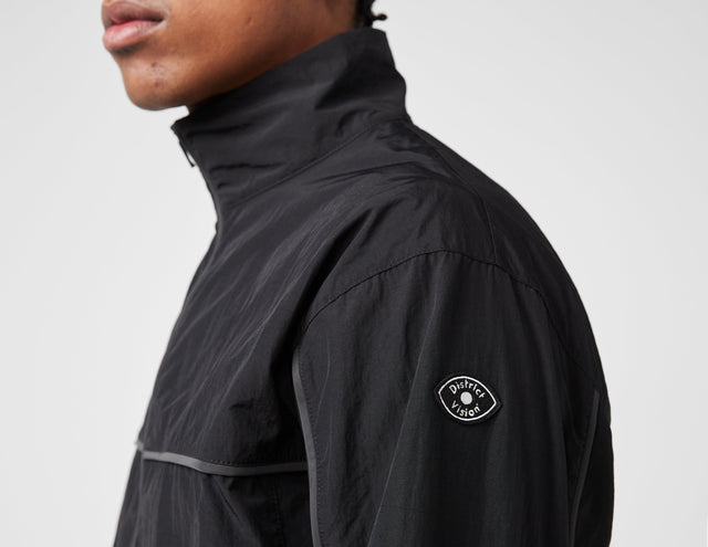 !HALF-ZIP SHELL BLK