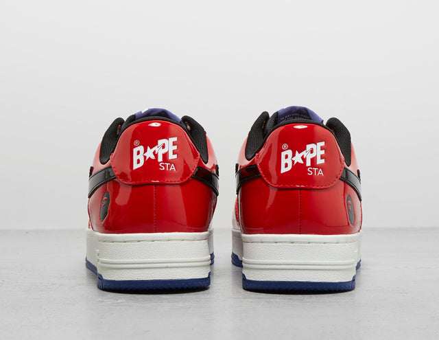 !BAPESTA PAT RED/BLK/WHT
