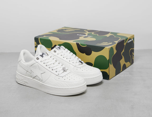!BAPESTA WHT/WHT/WHT