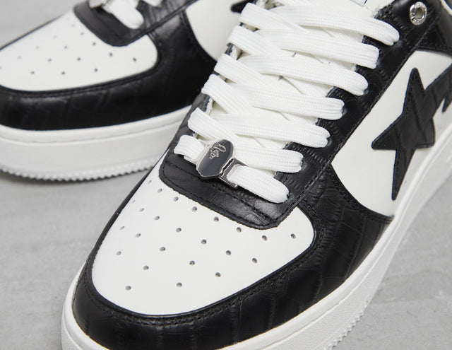 !BAPESTA BLK/WHT/BLK