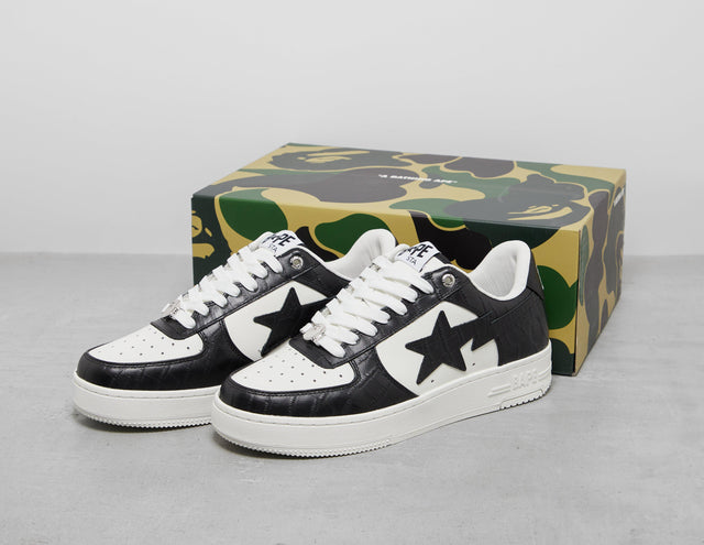 !BAPESTA BLK/WHT/BLK