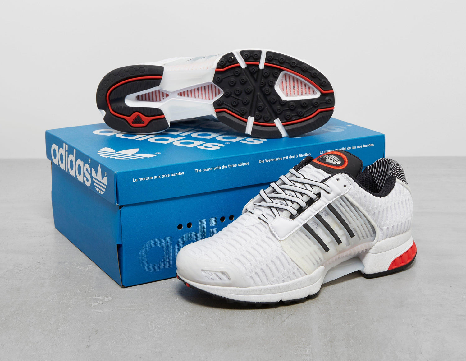 CLIMACOOL 1 WHT/BLK/RED