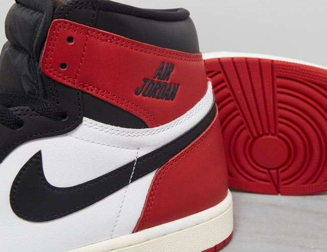 AJ 1 HI BLK/RED/WHT