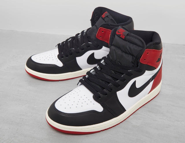 AJ 1 HI BLK/RED/WHT