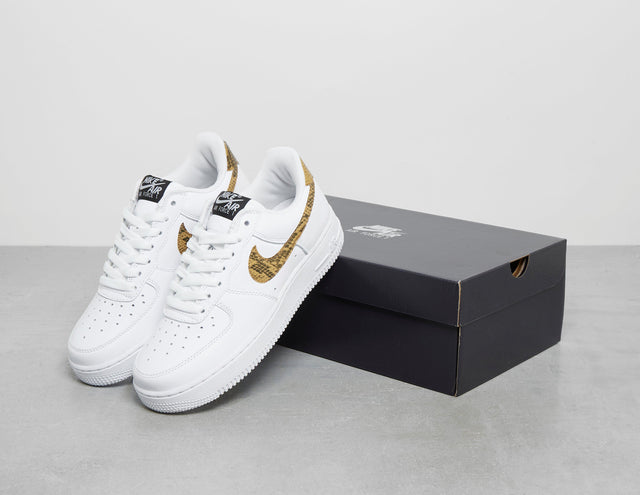 #AF1 LO QS WHT/SNK/GLD