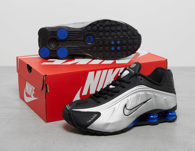 W SHOX R4 SIL/BLK/SIL