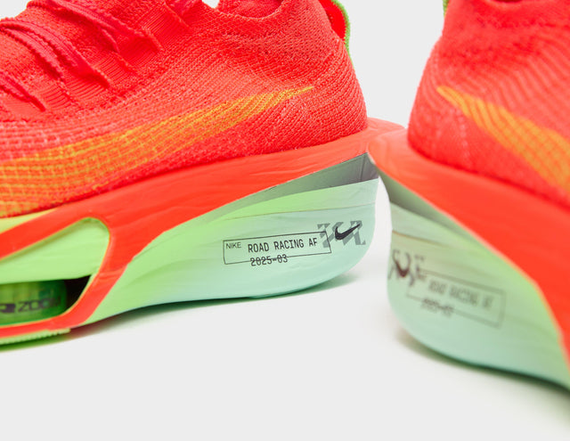 !W ALPHAFLY NX% ORG/GRN/R