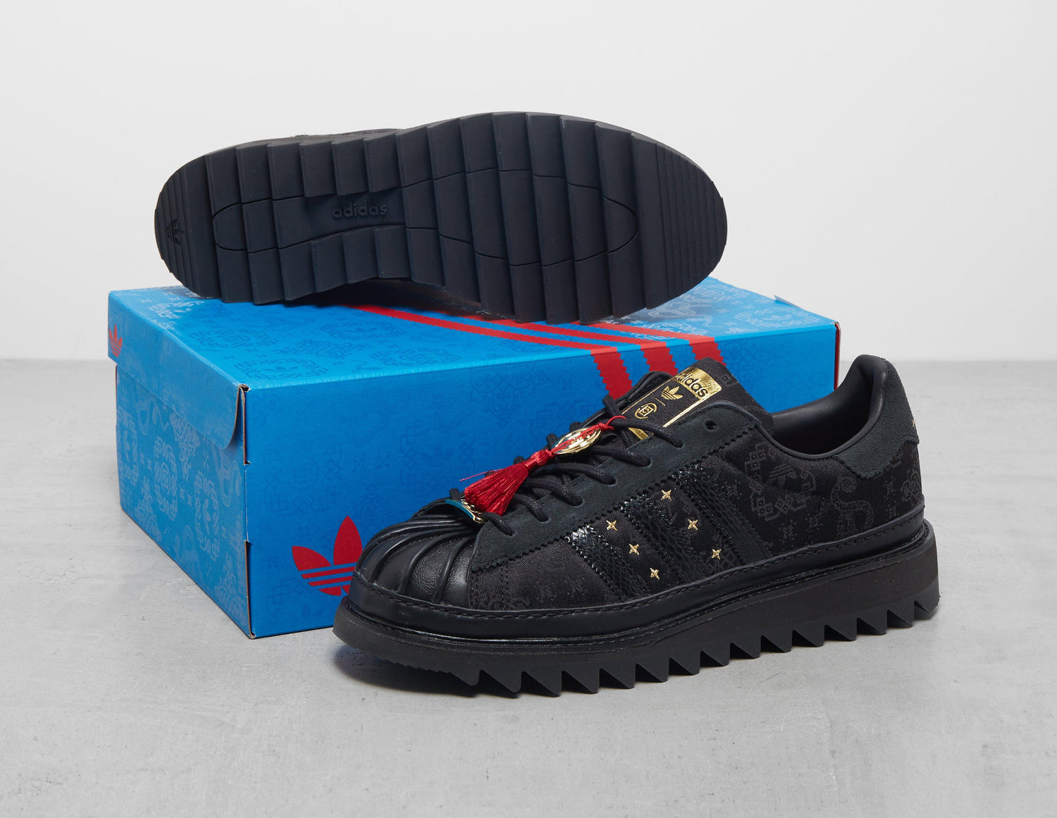 !SUPERSTAR CLOT LNY BLK/G