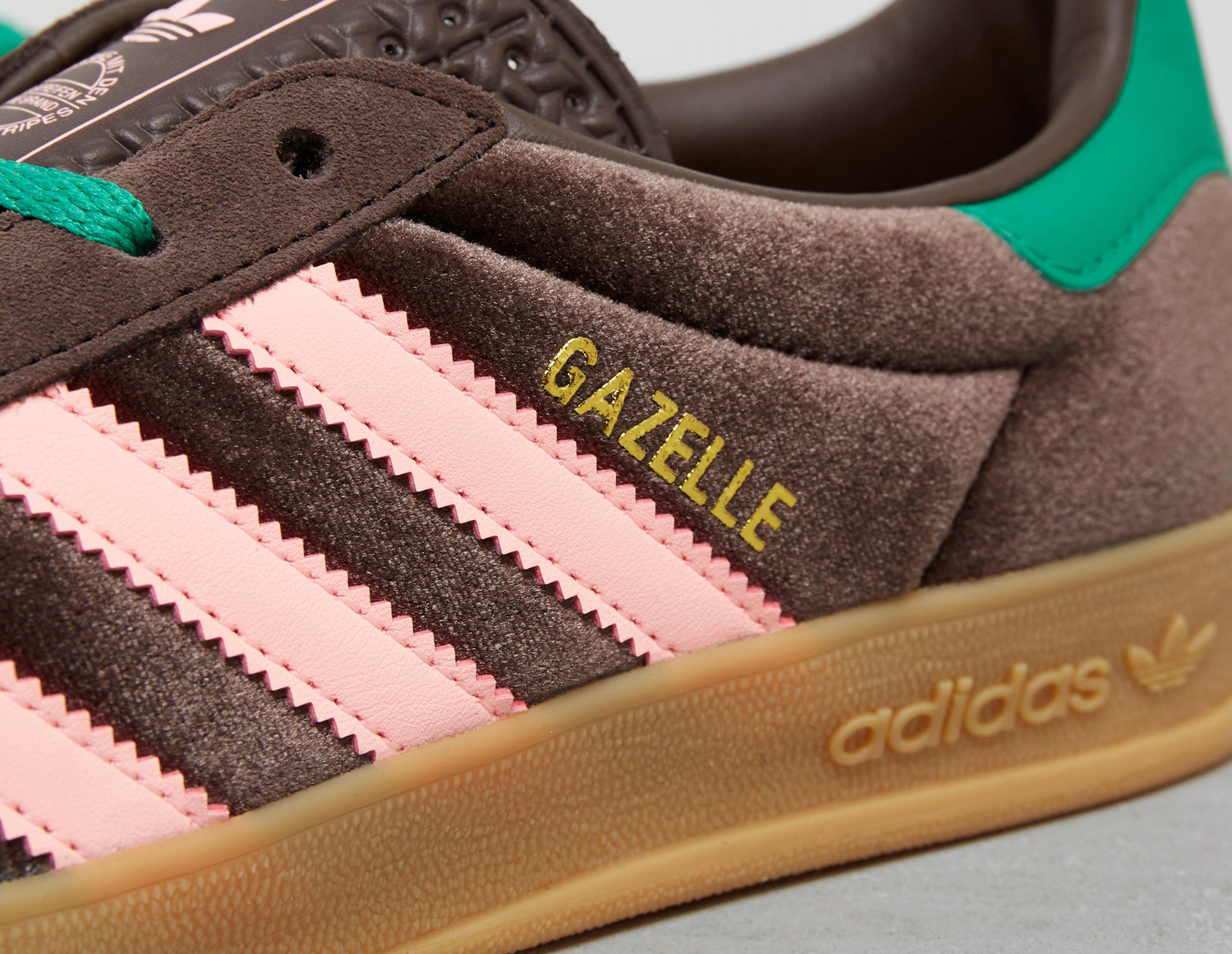 GAZELLE IND BRN/PNK/GUM