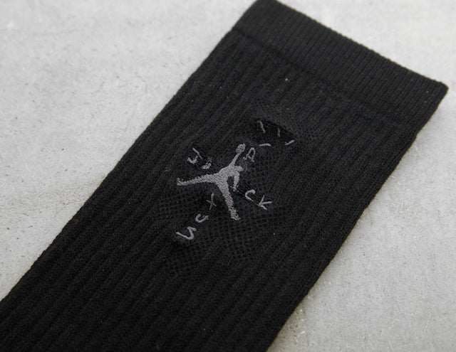 !QS TS 1 PK SOCK BLK