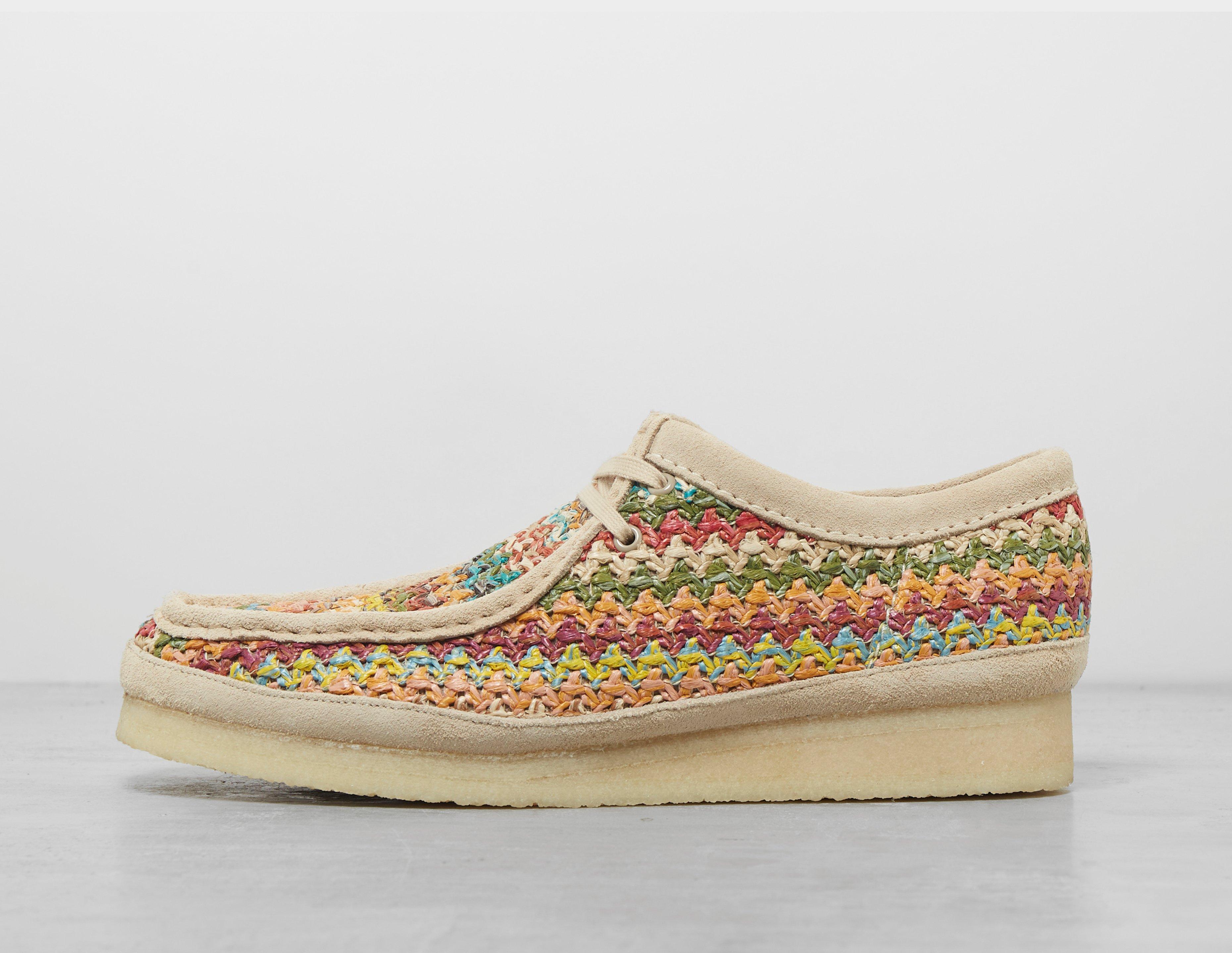 Brown Clarks Originals Wallabee Raffia | Footpatrol UK